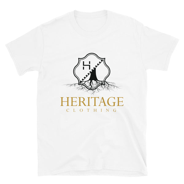 Black & Gold Heritage Clothing Unisex T-Shirt