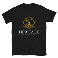 Gold & White Heritage Clothing Unisex T-Shirt