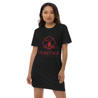 Red Heritage Clothing Cotton T-Shirt Dress