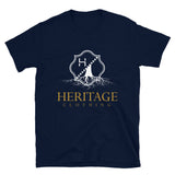 White & Gold Heritage Clothing Unisex T-Shirt