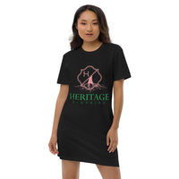 Pink & Green Heritage Clothing Cotton T-Shirt Dress